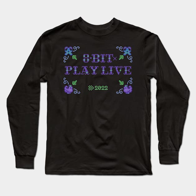 8-Bit Community's Farming for a Cause Long Sleeve T-Shirt by brillallfarriambd